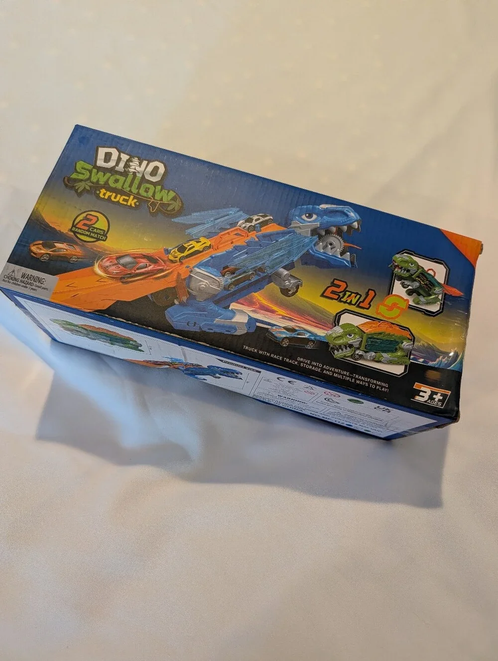 Dino Swallow Truck 2-in-1 Transforming Toy